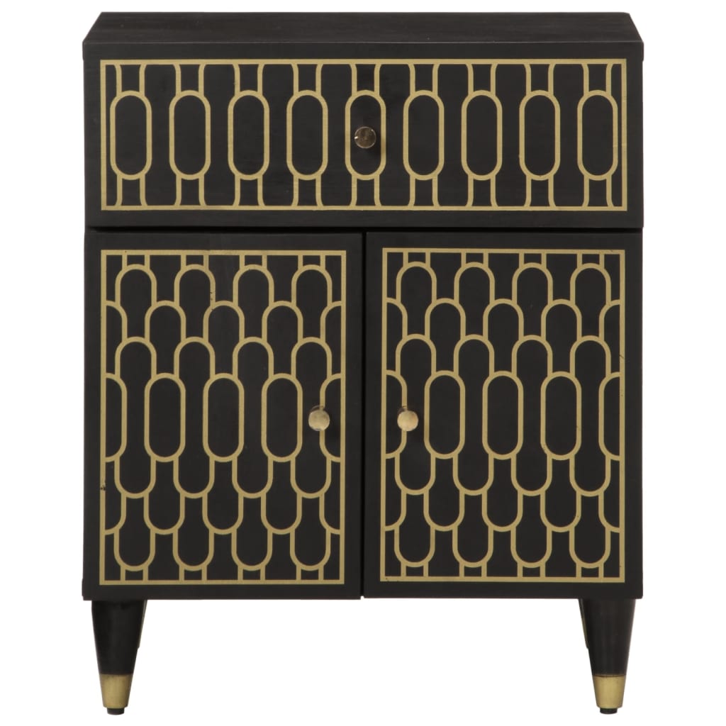 Nattbord 50x33x60 cm heltre mango