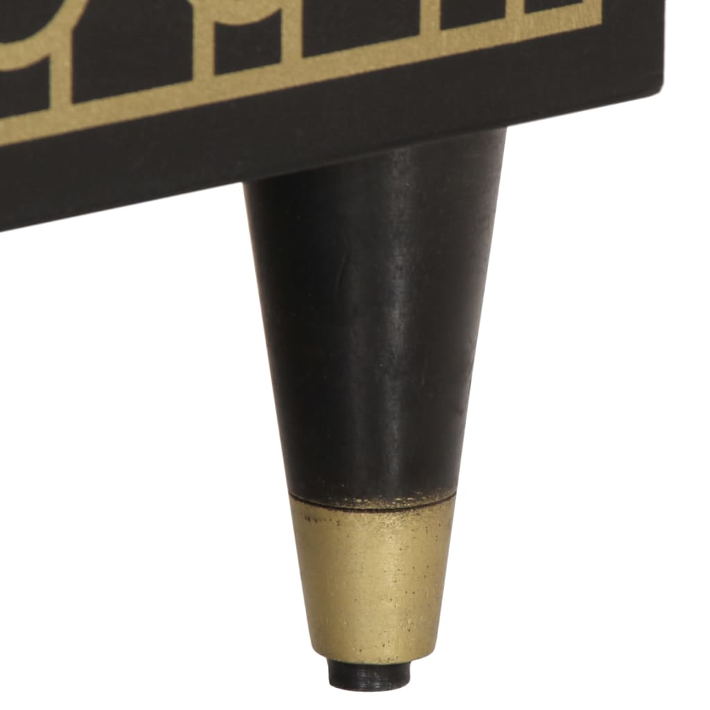 Nattbord 50x33x60 cm heltre mango