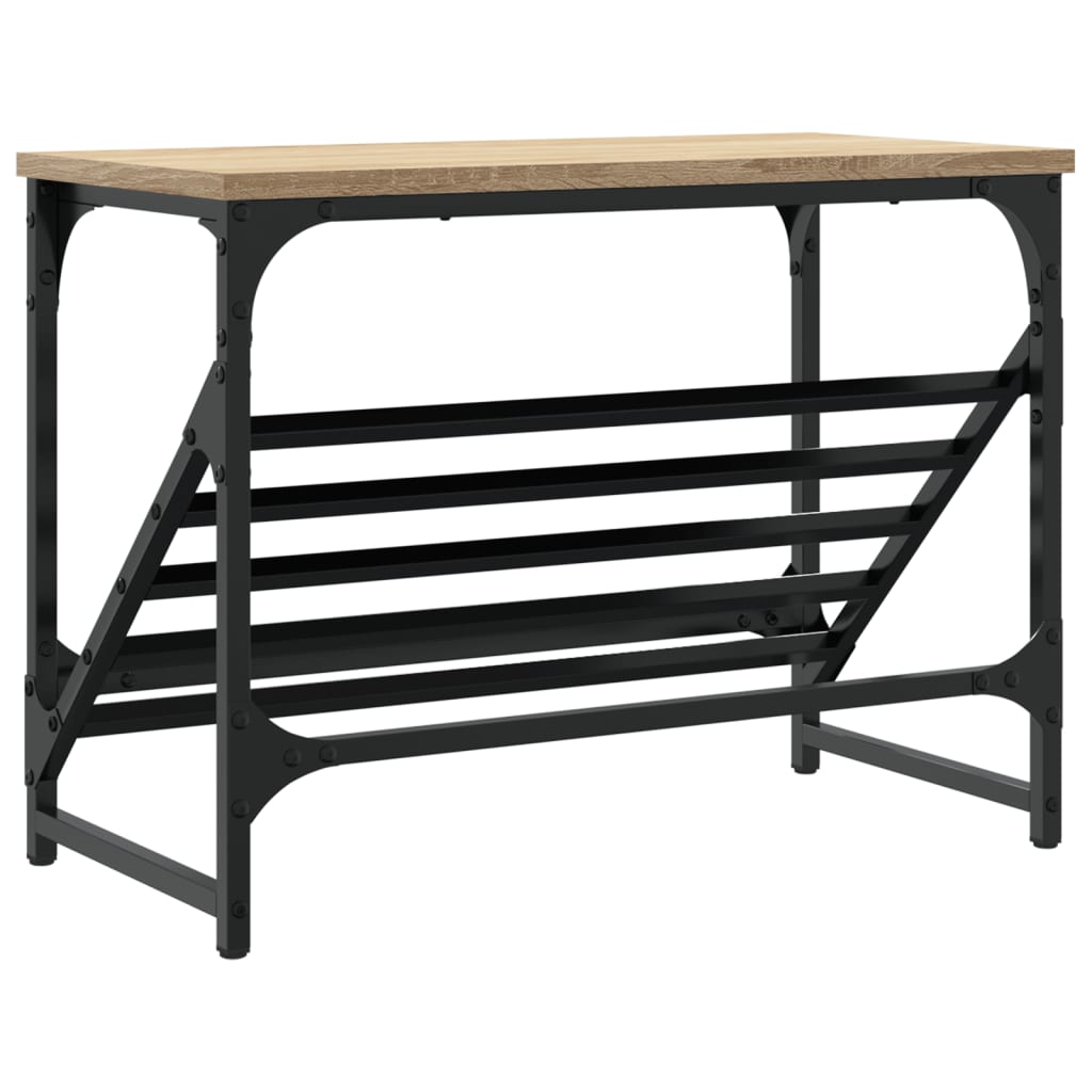 Skohylle sonoma eik 60x30x45 cm konstruert tre