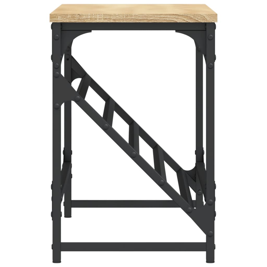 Skohylle sonoma eik 90x30x45 cm konstruert tre