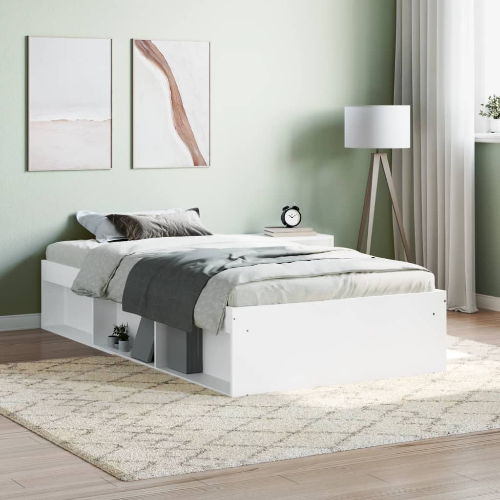Sengeramme hvit 90x200 cm
