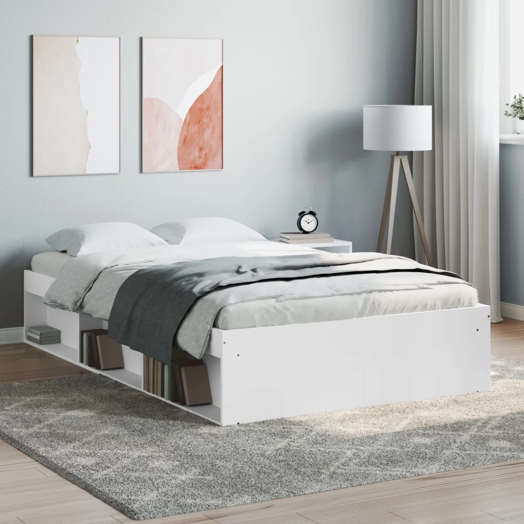Sengeramme hvit 120x200 cm