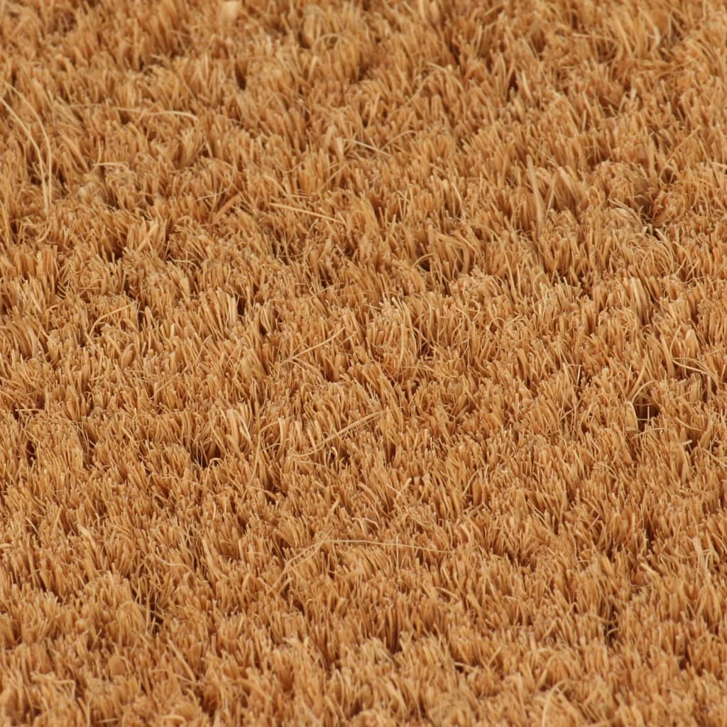 Dørmatte naturlig 90x150 cm tuftet kokosfiber