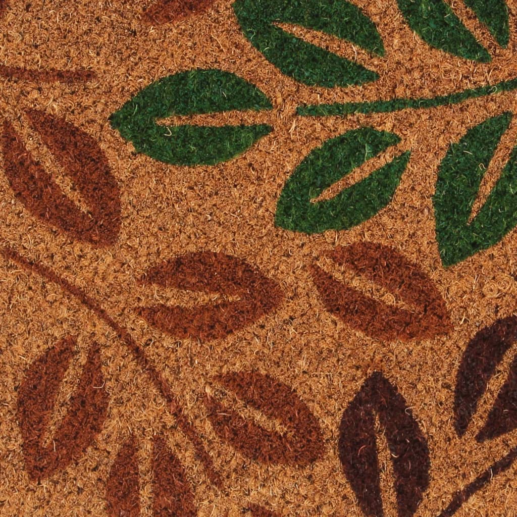 Dørmatte naturlig 45x75 cm tuftet kokosfiber