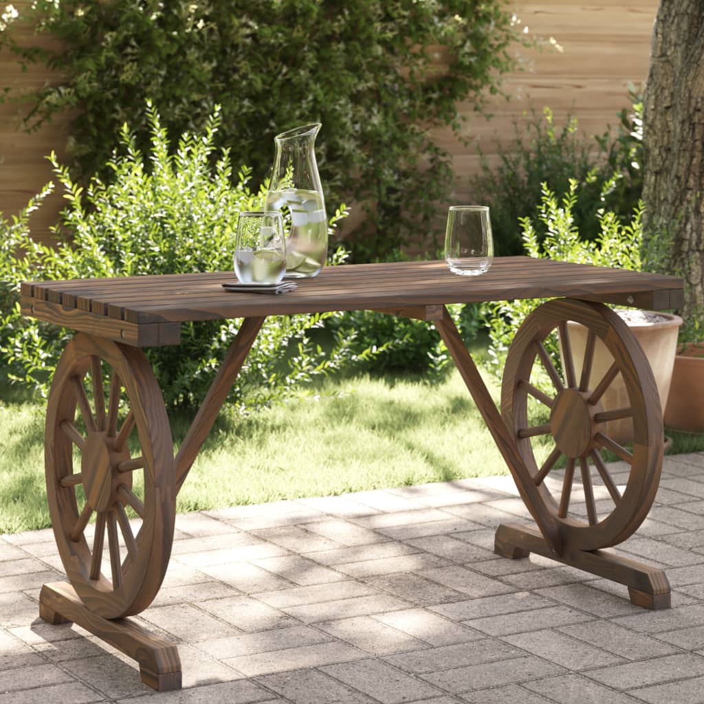Hagebord 115x55x65 cm heltre gran