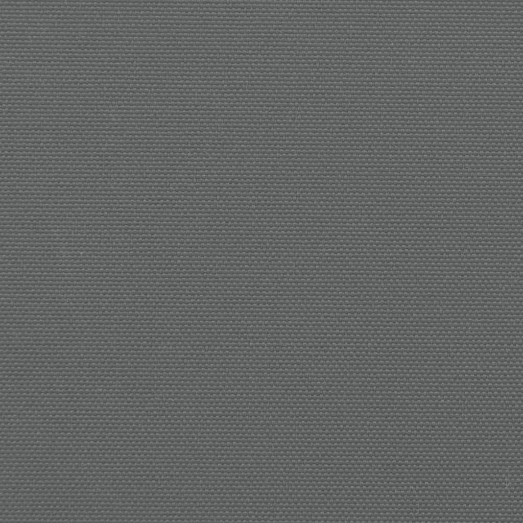 Uttrekkbar sidemarkise antrasitt 140x300 cm