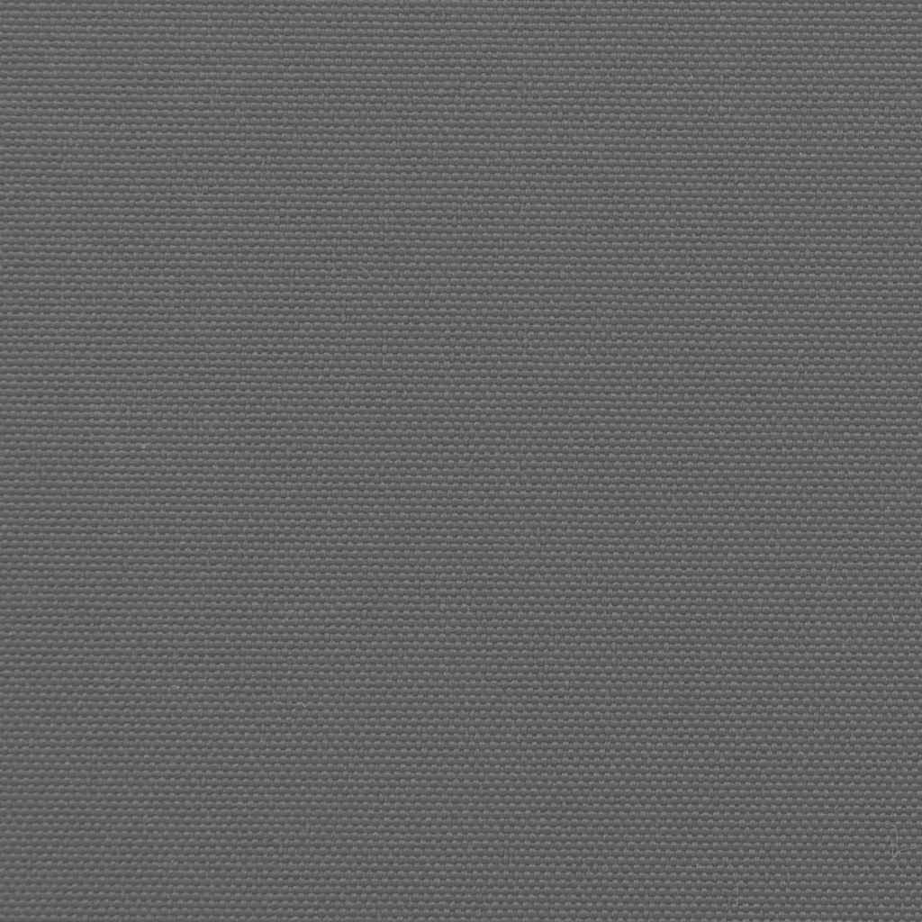 Uttrekkbar sidemarkise antrasitt 120x500 cm