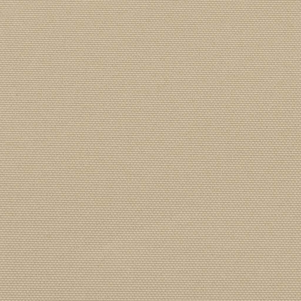 Uttrekkbar sidemarkise beige 140x500 cm