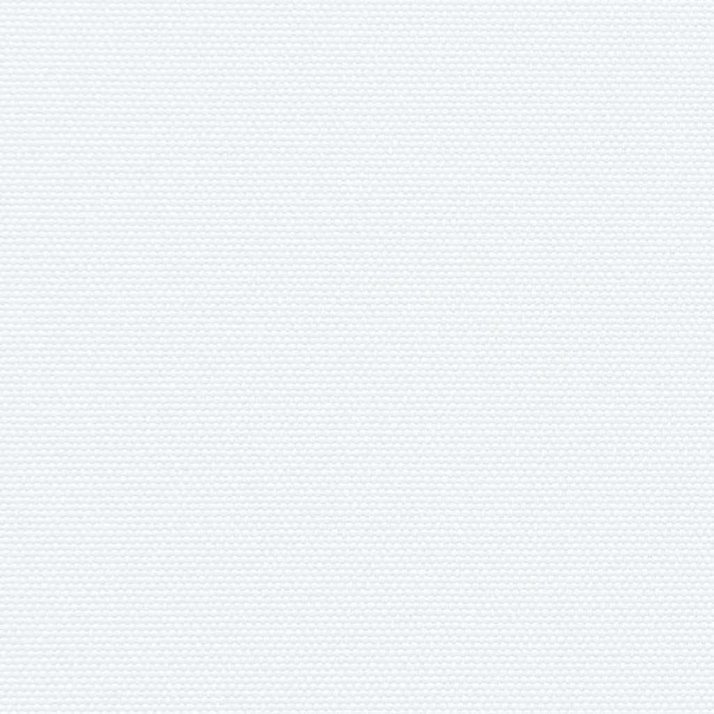 Uttrekkbar sidemarkise hvit 160x500 cm