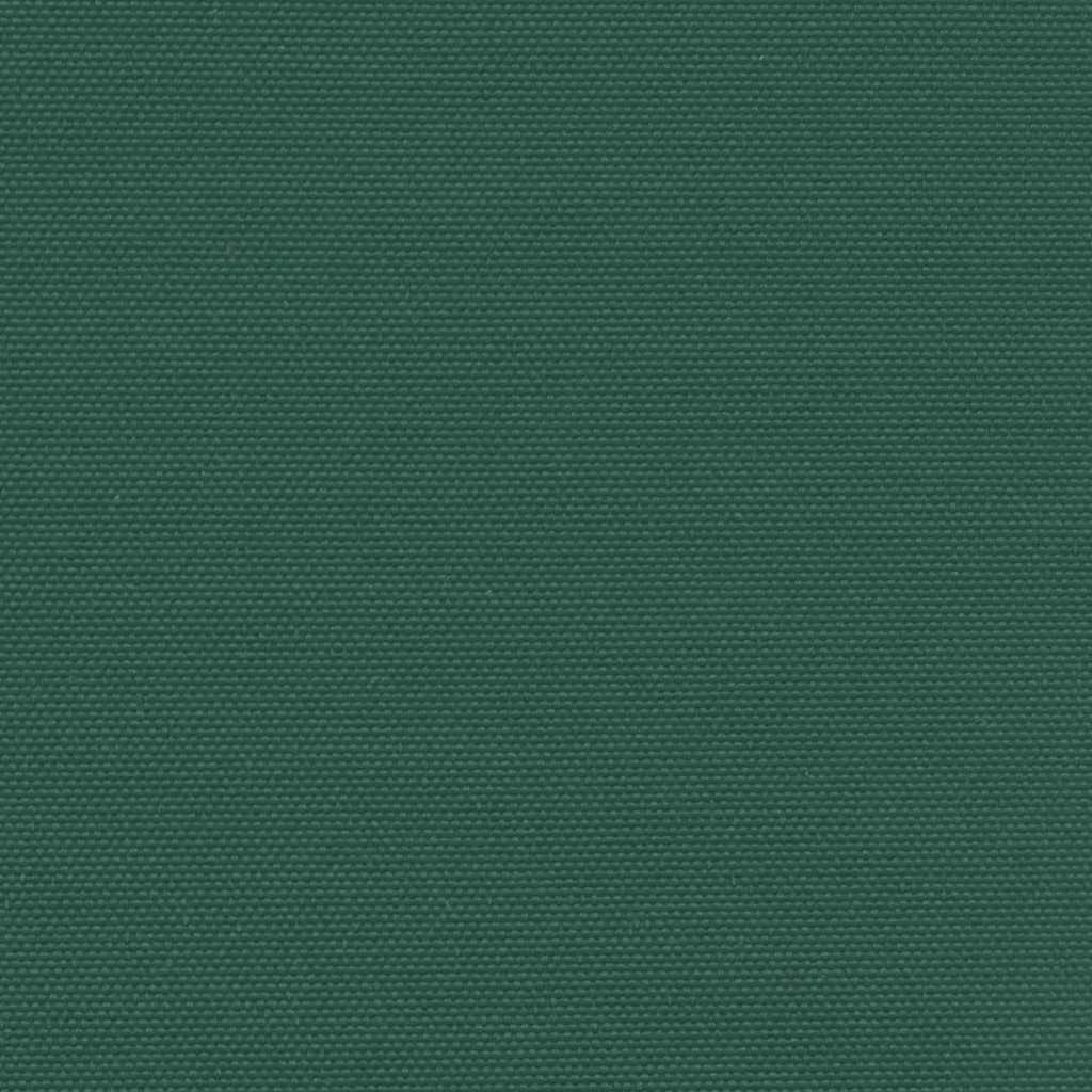 Uttrekkbar sidemarkise mørkegrønn 200x600 cm