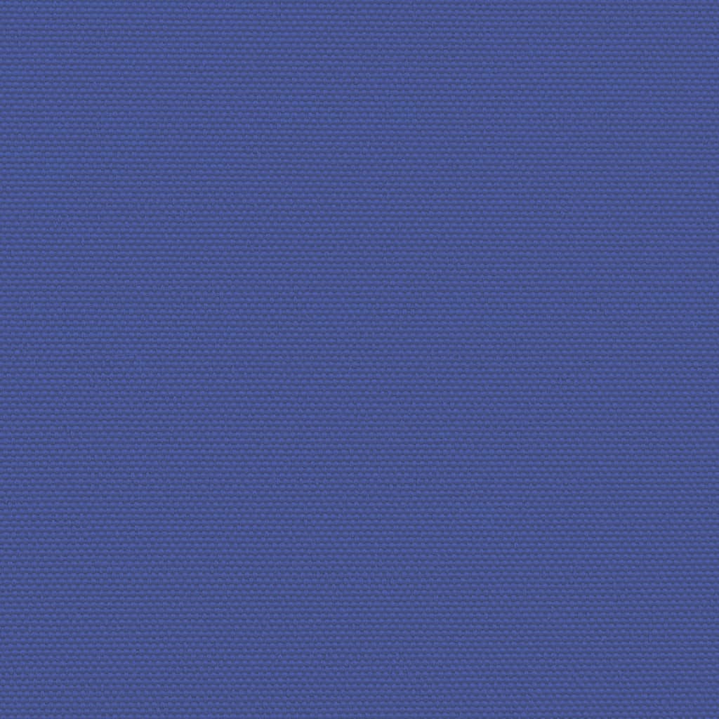Uttrekkbar sidemarkise blå 200x600 cm