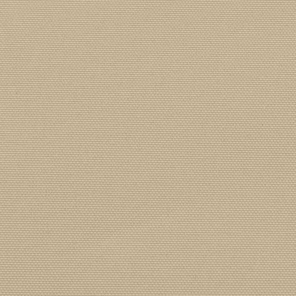 Uttrekkbar sidemarkise 140x1000 cm beige