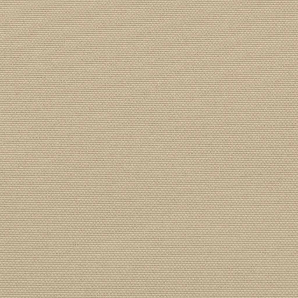 Uttrekkbar sidemarkise beige 160x1000 cm