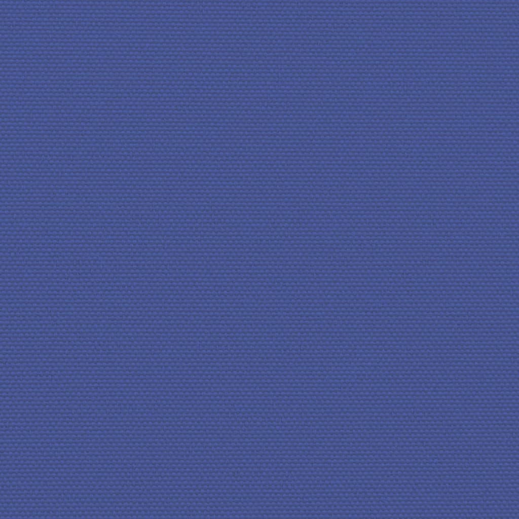 Uttrekkbar sidemarkise blå 220x1000 cm