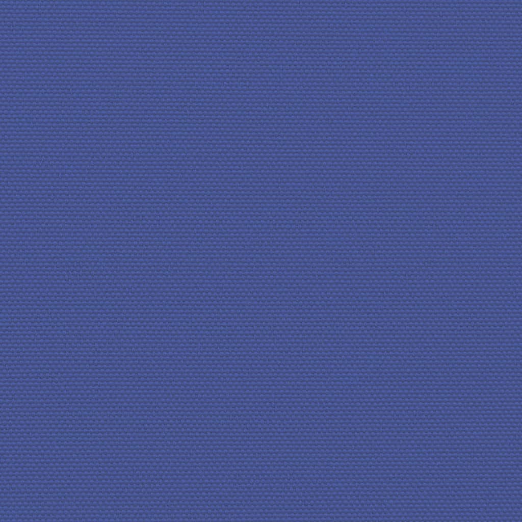 Uttrekkbar sidemarkise blå 120x1200 cm