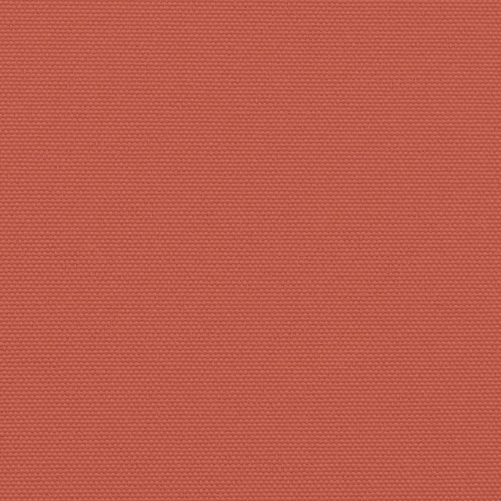 Uttrekkbar sidemarkise terrakotta 120x1200 cm