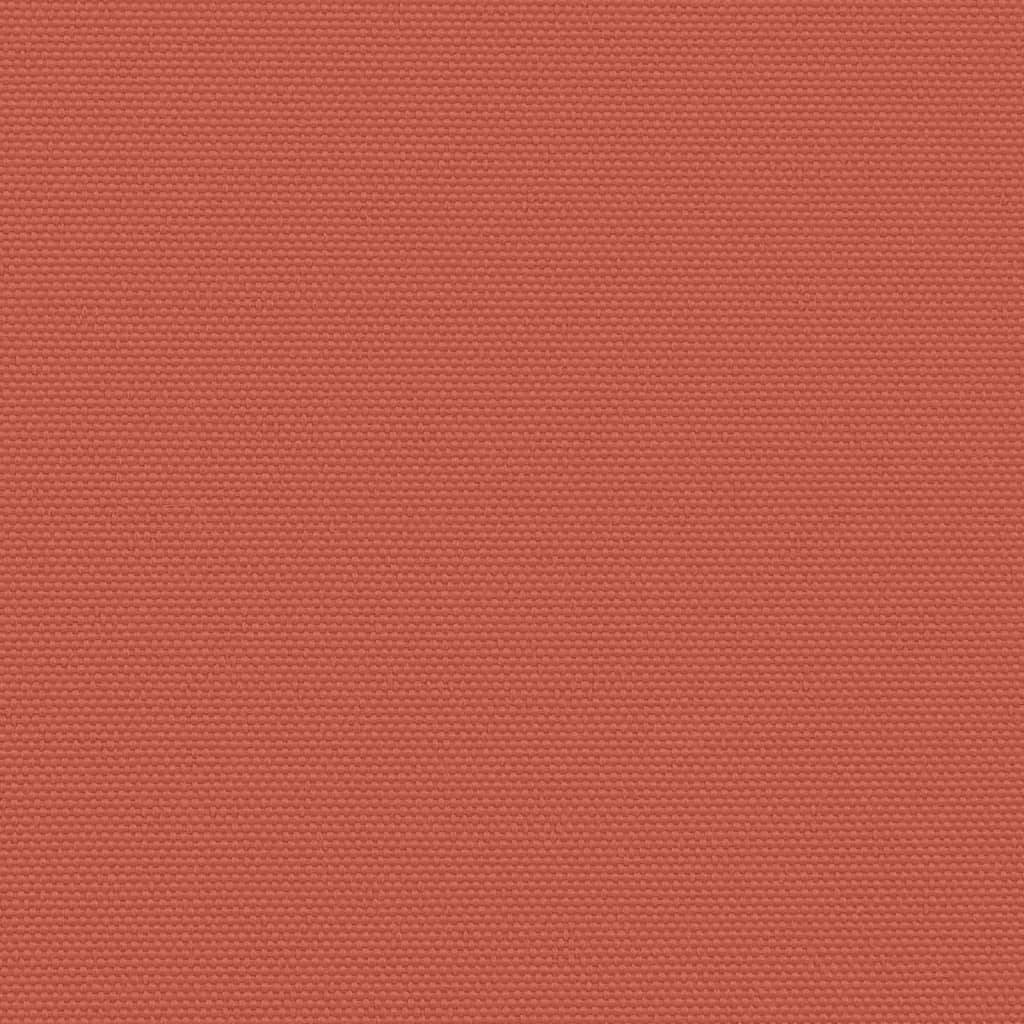 Uttrekkbar sidemarkise 220x1200 cm terrakotta