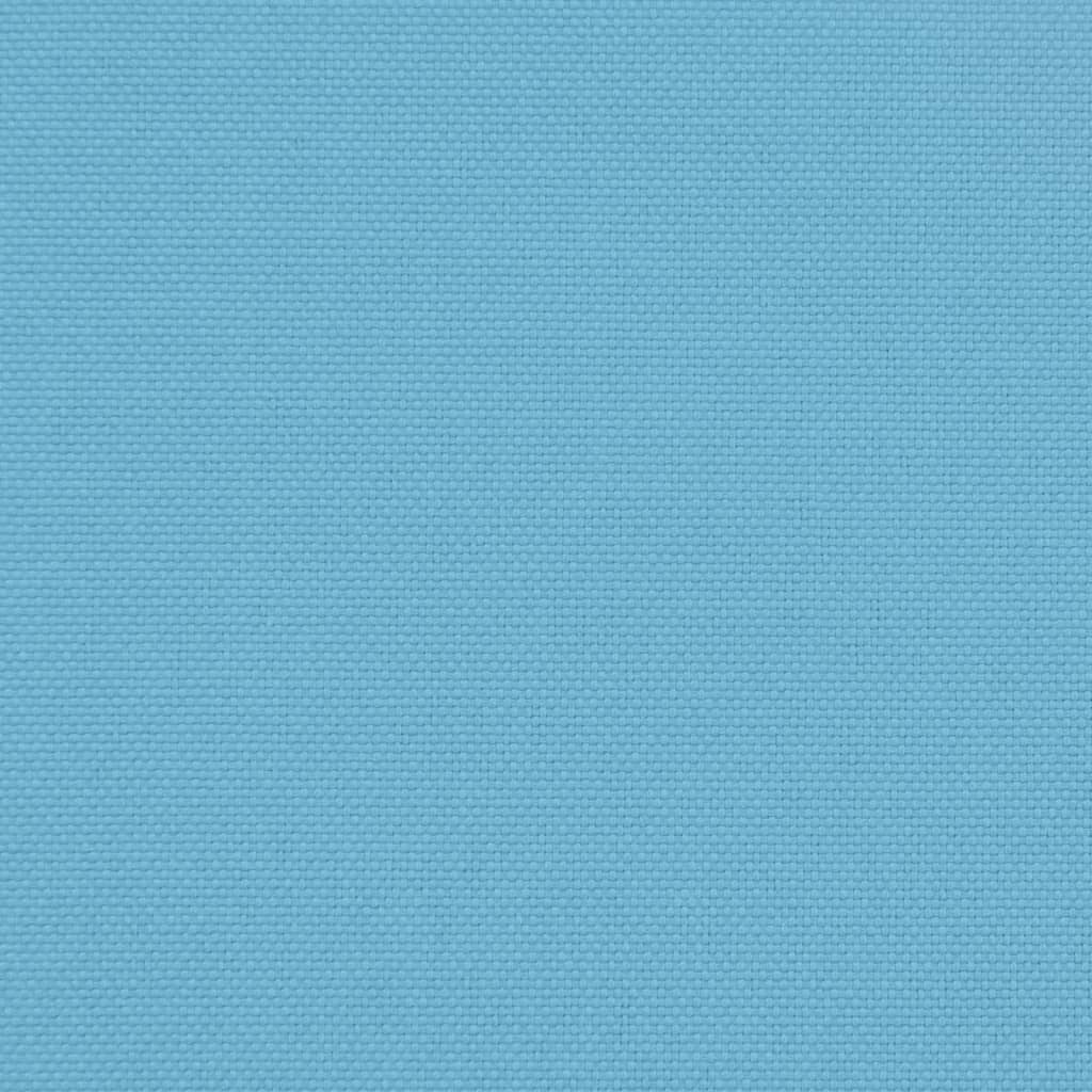 Hageparasoll med stålstang blå 388x388x248 cm