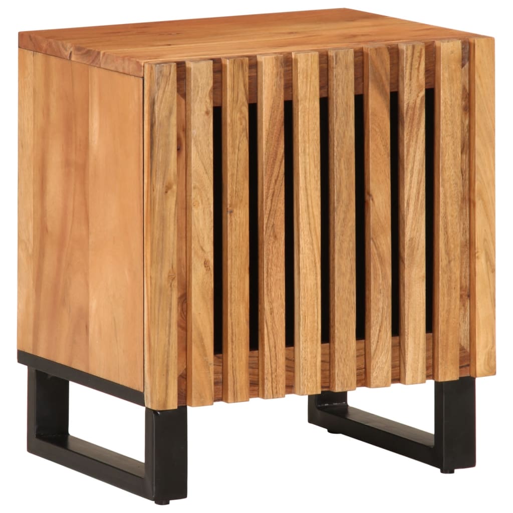 Nattbord 40x34x46 cm heltre akasie