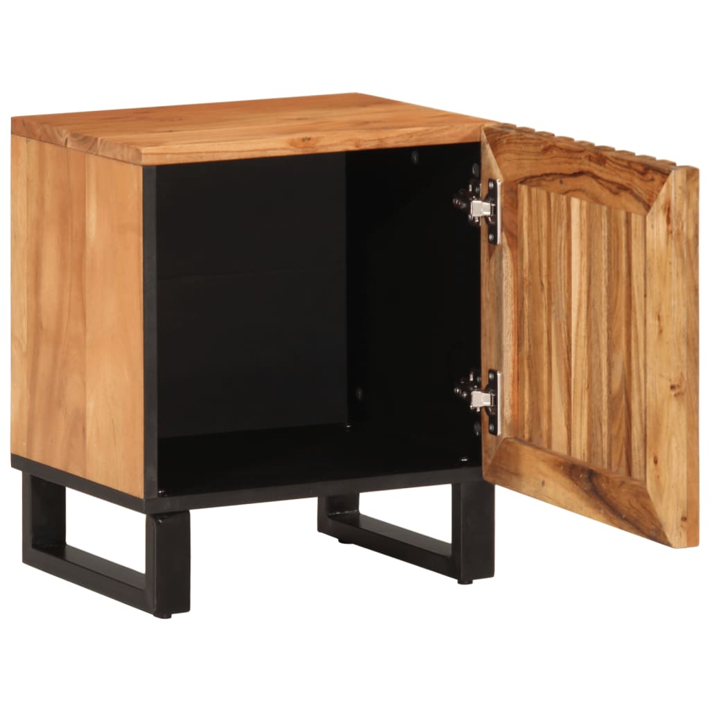 Nattbord 40x34x46 cm heltre akasie