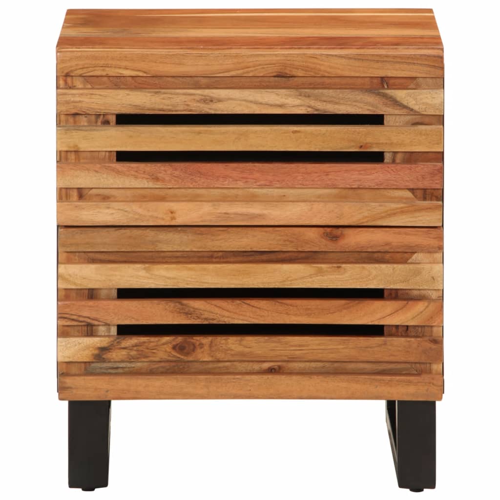 Nattbord 40x34x46 cm heltre akasie
