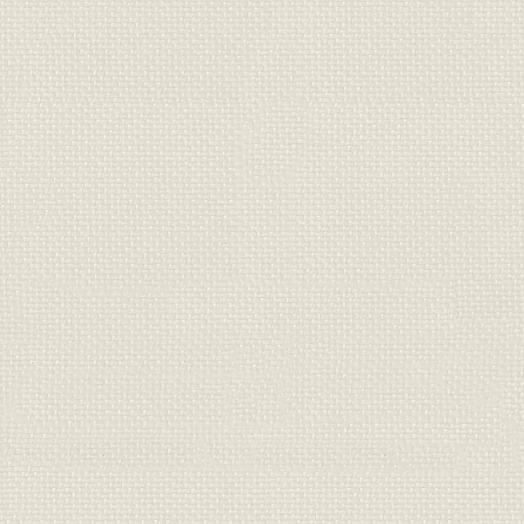 Hagepaviljong med uttrekkbar tak kremhvit 3x3 m aluminium