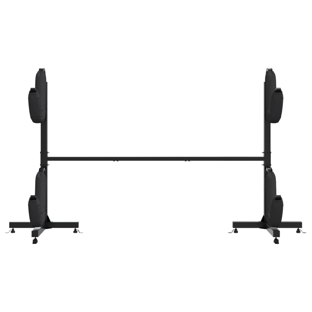 Oppbevaringsstativ for 2 kajakker 250x57x127,5 cm stål