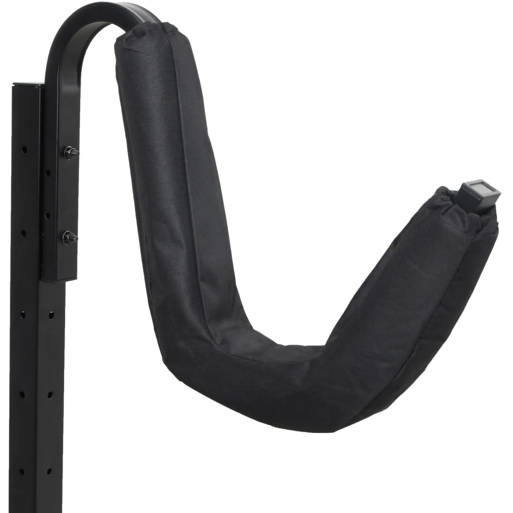 Oppbevaringsstativ for 2 kajakker 250x57x127,5 cm stål