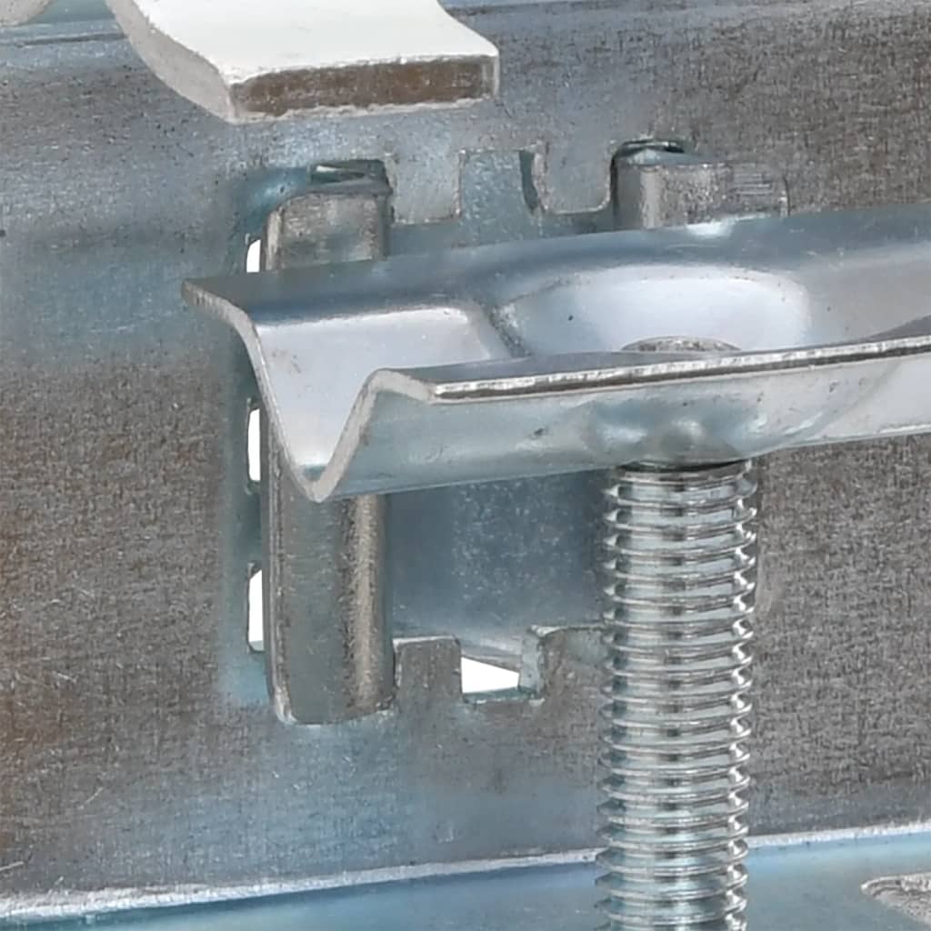 Parasollklemmer for balkong 2 stk 32 mm galvanisert stål