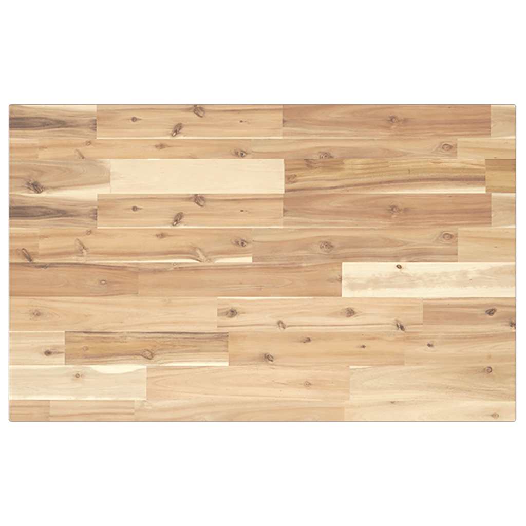 Bordplate ubehandlet 100x50x2 cm heltre akasie