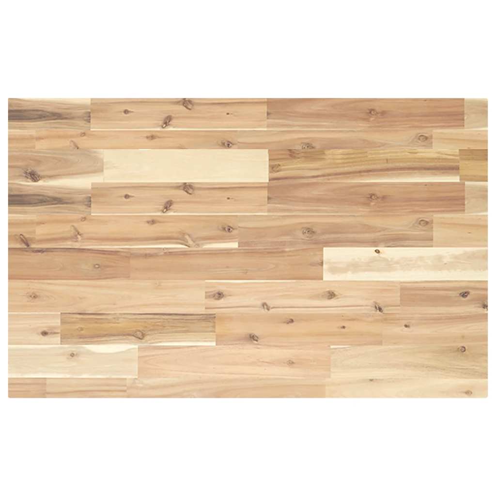 Bordplate ubehandlet 100x50x4 cm heltre akasie