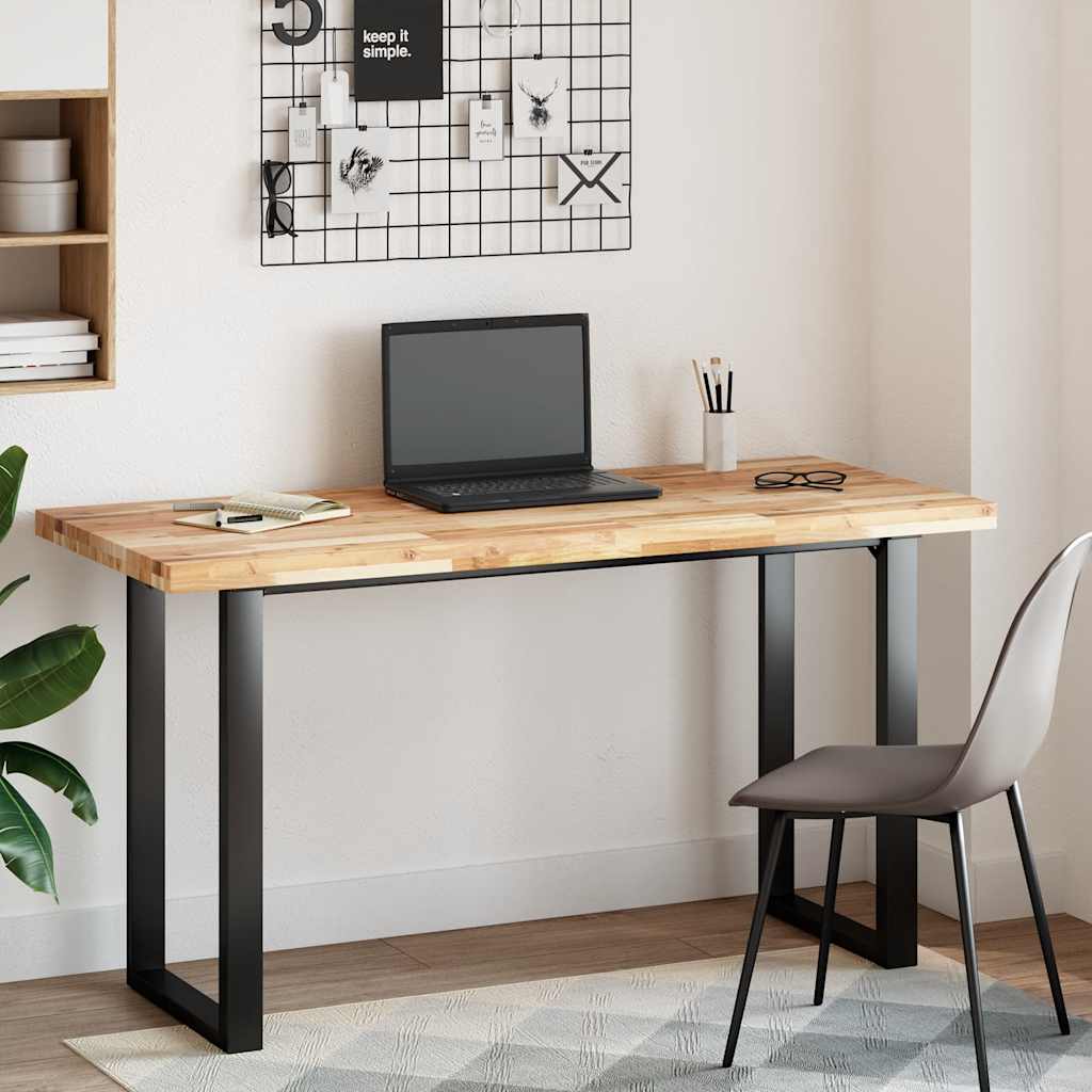Bordplate ubehandlet 140x60x4 cm heltre akasie