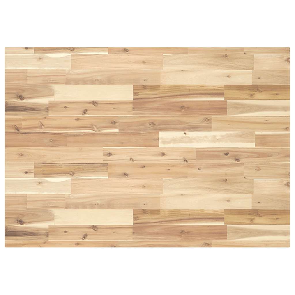 Bordplate ubehandlet 100x70x4 cm heltre akasie
