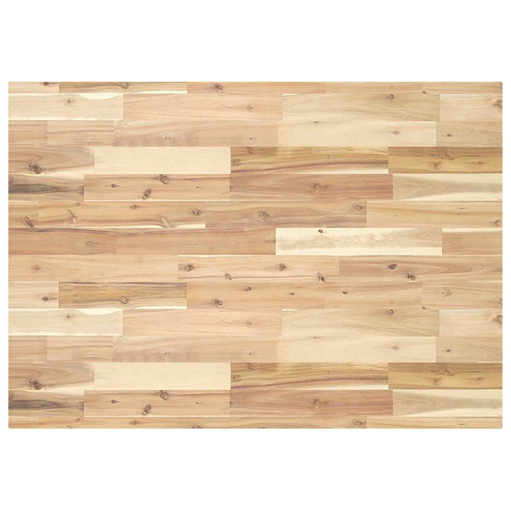 Bordplate ubehandlet 120x70x4 cm heltre akasie
