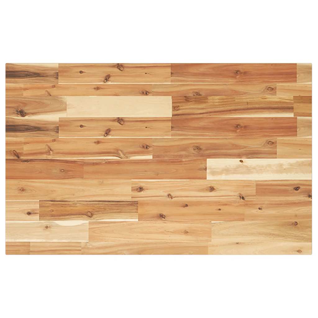 Bordplate ubehandlet 100x50x2 cm heltre akasie