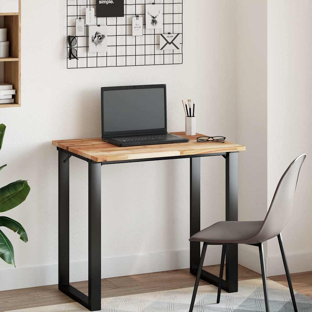 Bordplate ubehandlet 80x60x2 cm heltre akasie