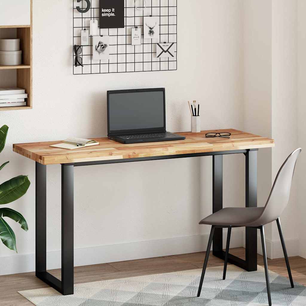Bordplate ubehandlet 120x50x4 cm heltre akasie