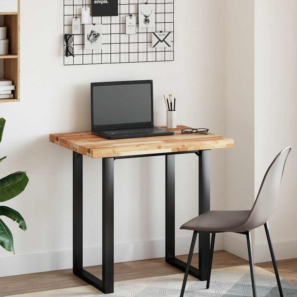 Bordplate ubehandlet 80x60x4 cm heltre akasie