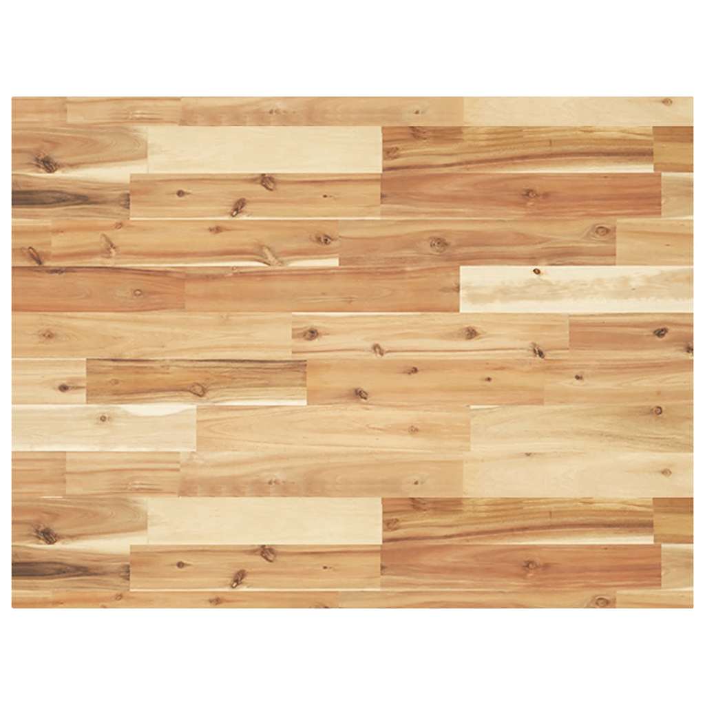 Bordplate ubehandlet 100x60x4 cm heltre akasie