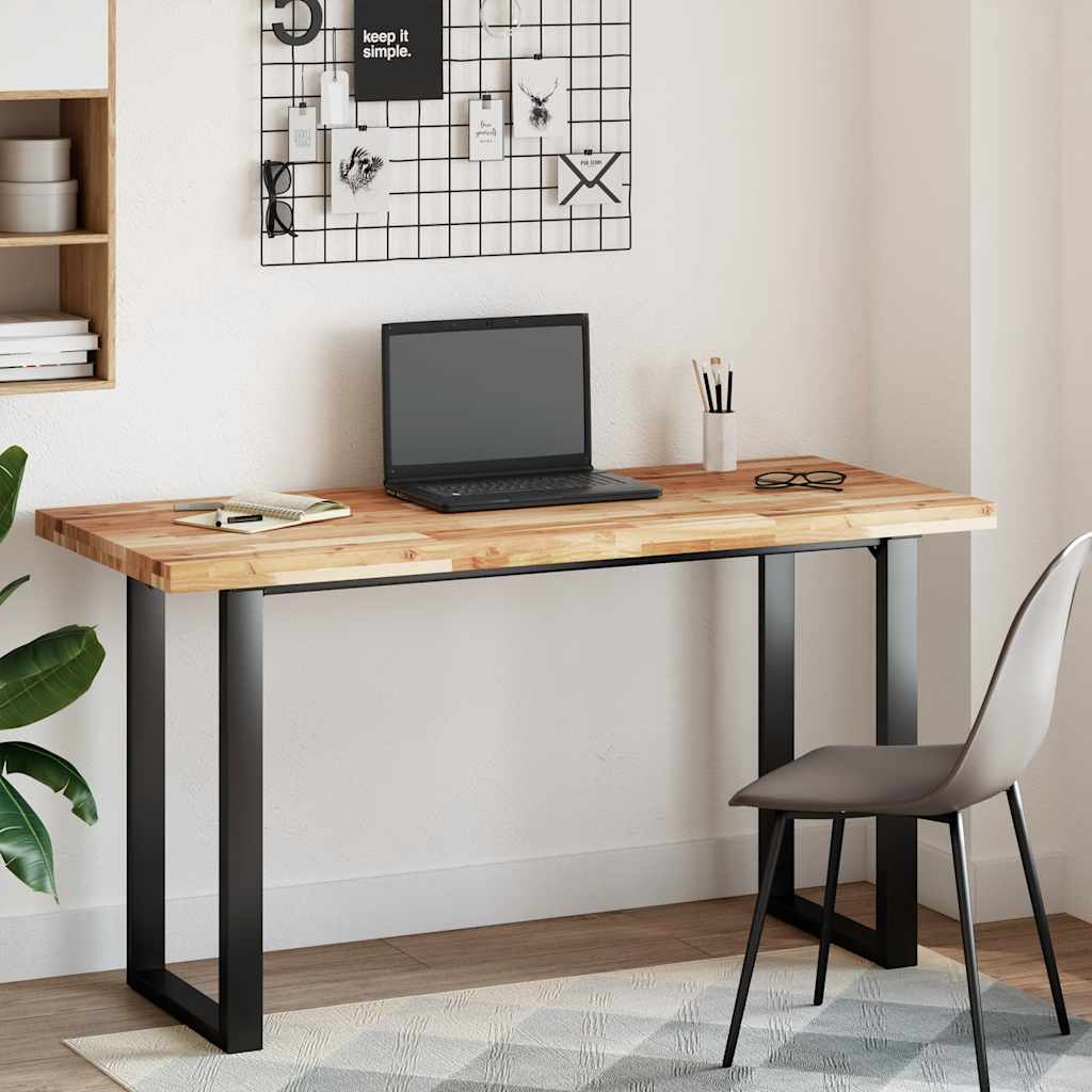 Bordplate ubehandlet 140x60x4 cm heltre akasie