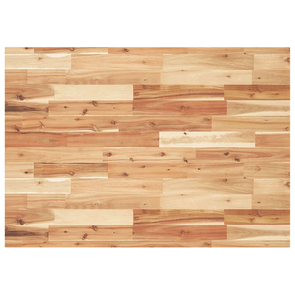 Bordplate ubehandlet 100x70x4 cm heltre akasie