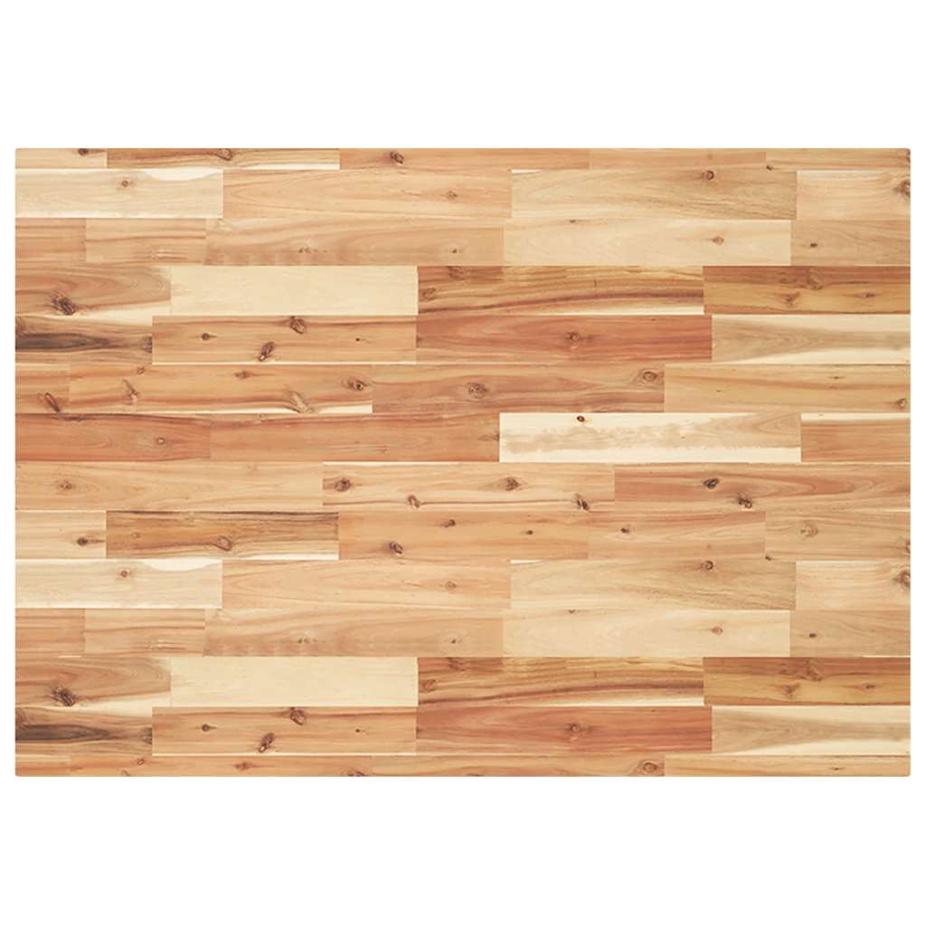 Bordplate ubehandlet 120x70x4 cm heltre akasie