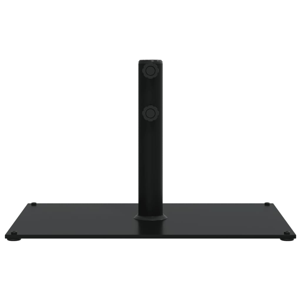 Parasollfot for Ø32/38/48 mm stenger 15 kg rektangulær