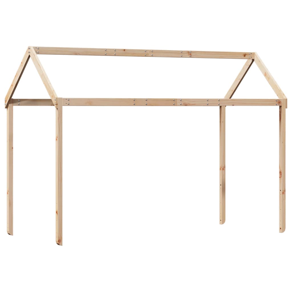 Tak for barneseng 207x95,5x159 cm heltre furu