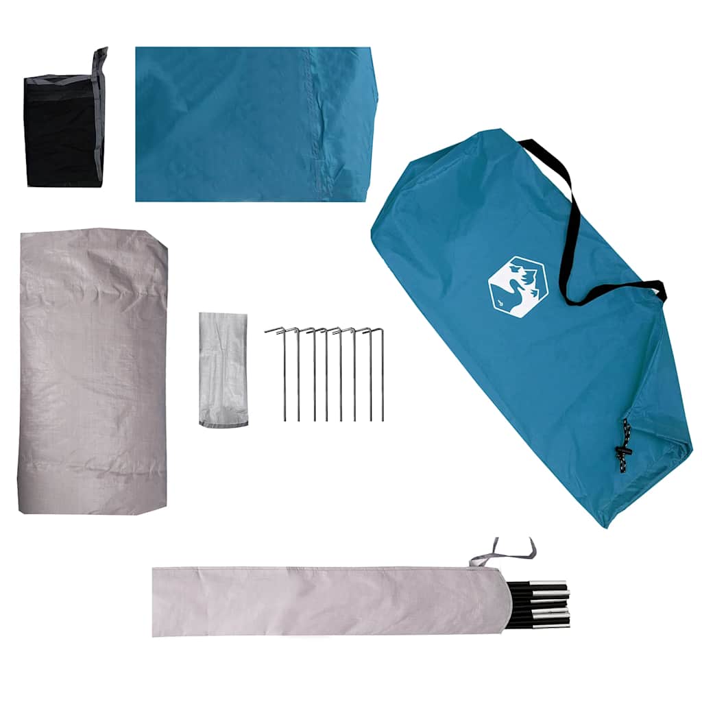 Campingtelt 1 person blå vanntett