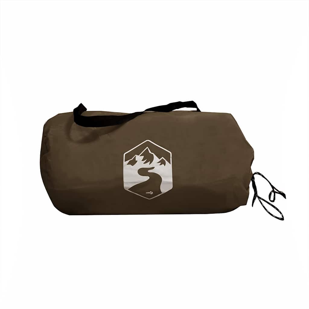 Campingpresenning brun 438x376x212 cm vanntett