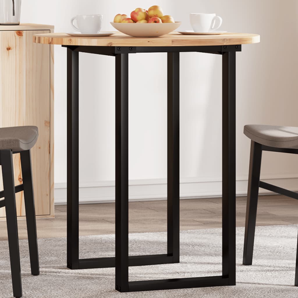 Bordplate rund Ø70x2 cm heltre akasie