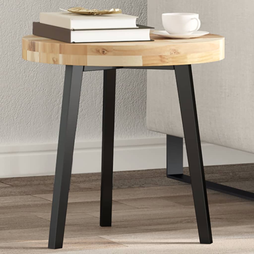 Bordplate rund Ø40x4 cm heltre akasie