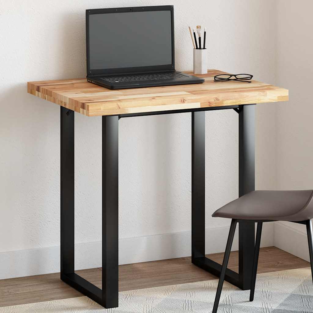 Bordplate rektangulær 80x60x4 cm heltre akasie