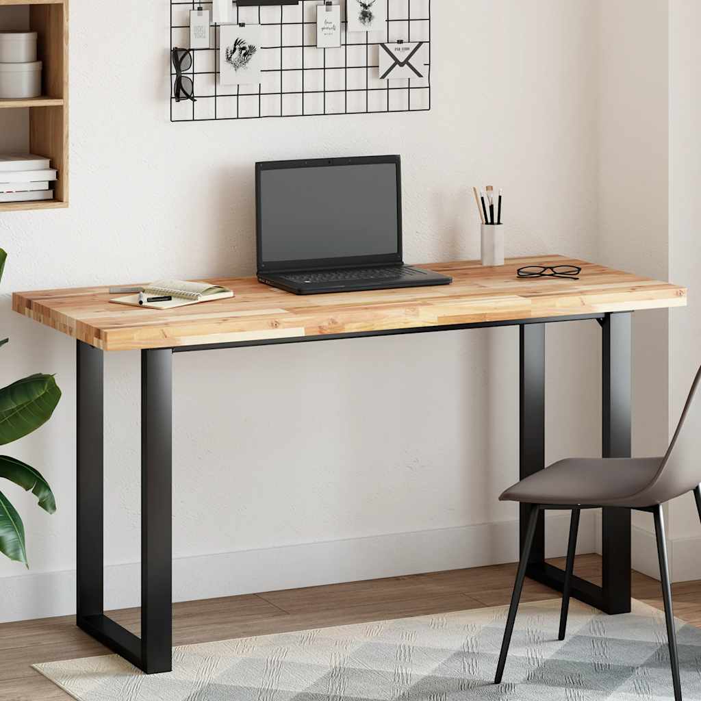 Bordplate rektangulær 120x60x4 cm heltre akasie